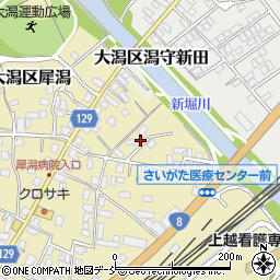 新潟県上越市大潟区犀潟674-9周辺の地図