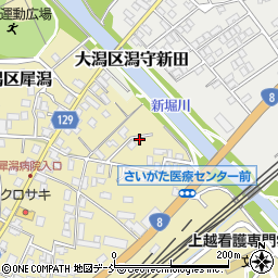 新潟県上越市大潟区犀潟665-18周辺の地図