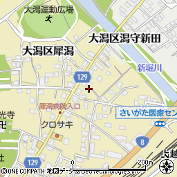 新潟県上越市大潟区犀潟669-2周辺の地図