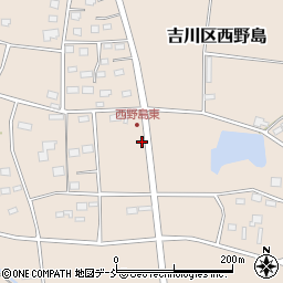 新潟県上越市吉川区西野島1297周辺の地図