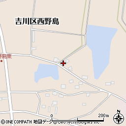 新潟県上越市吉川区西野島744周辺の地図