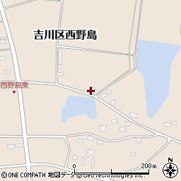 新潟県上越市吉川区西野島2389周辺の地図
