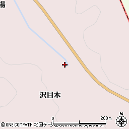 福島県石川郡平田村鴇子沢目木周辺の地図