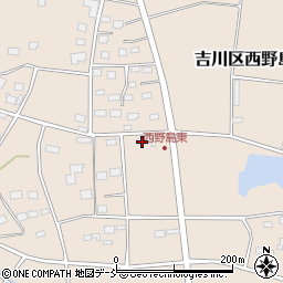 新潟県上越市吉川区西野島836周辺の地図