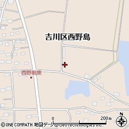 新潟県上越市吉川区西野島2154-1周辺の地図
