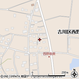 新潟県上越市吉川区西野島1977周辺の地図