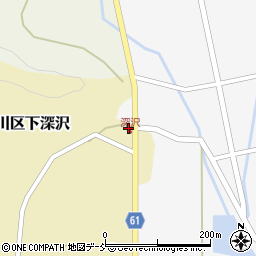 新潟県上越市吉川区下深沢105-1周辺の地図