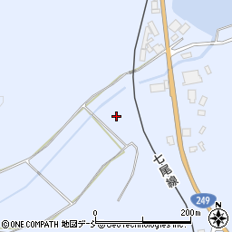 石川県穴水町（鳳珠郡）乙ケ崎周辺の地図