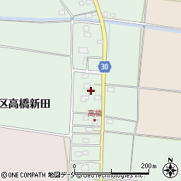 新潟県上越市大潟区高橋新田131周辺の地図