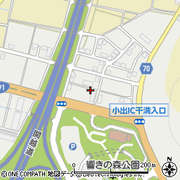 新潟県魚沼市干溝2184周辺の地図