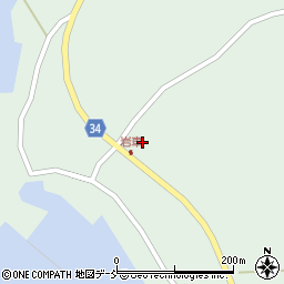 石川県鳳珠郡穴水町岩車ト周辺の地図