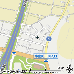 新潟県魚沼市干溝2223周辺の地図