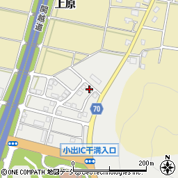 新潟県魚沼市干溝2162周辺の地図
