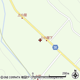 福島県白河市大信隈戸上小屋13周辺の地図