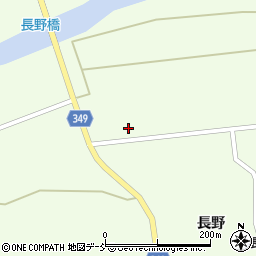 向山会津長野停車場線周辺の地図
