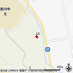 新潟県上越市吉川区下町1500周辺の地図