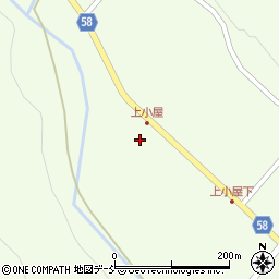 福島県白河市大信隈戸上小屋29周辺の地図