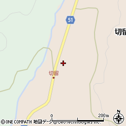 石川県志賀町（羽咋郡）切留（ト）周辺の地図