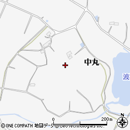 福島県西白河郡矢吹町中丸周辺の地図