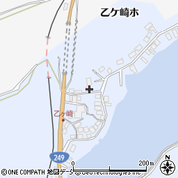 石川県鳳珠郡穴水町乙ケ崎ホ76周辺の地図