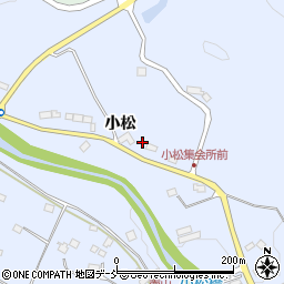福島県広野町（双葉郡）上浅見川（小松）周辺の地図