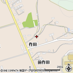 福島県石川郡玉川村中周辺の地図