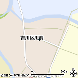 新潟県上越市吉川区川崎周辺の地図