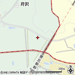 福島県天栄村（岩瀬郡）小川（下芹沢）周辺の地図