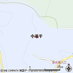 福島県広野町（双葉郡）上浅見川（小滝平）周辺の地図