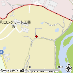 福島県矢吹町（西白河郡）陣ケ岡周辺の地図