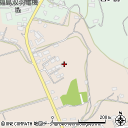 福島県玉川村（石川郡）中（後作田）周辺の地図