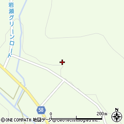 福島県白河市大信隈戸鍛冶屋場周辺の地図