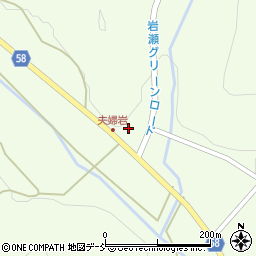 福島県白河市大信隈戸大山周辺の地図
