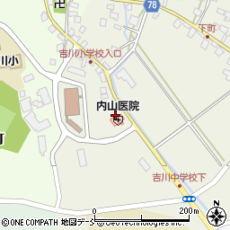 新潟県上越市吉川区下町1161-3周辺の地図