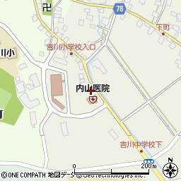 新潟県上越市吉川区下町1162周辺の地図