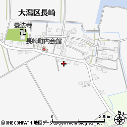 新潟県上越市大潟区長崎3周辺の地図