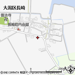 新潟県上越市大潟区長崎1周辺の地図