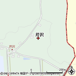 福島県岩瀬郡天栄村小川芹沢周辺の地図