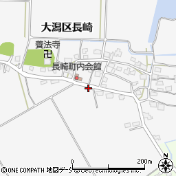 新潟県上越市大潟区長崎5周辺の地図