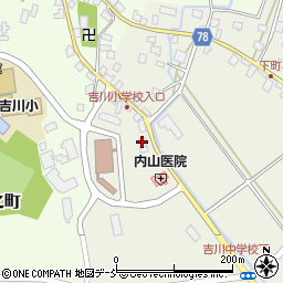 新潟県上越市吉川区下町1127-4周辺の地図