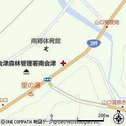 福島県南会津郡南会津町山口村上1144周辺の地図