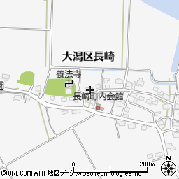 新潟県上越市大潟区長崎56周辺の地図