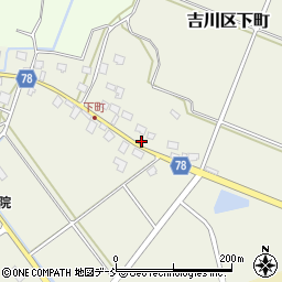 新潟県上越市吉川区下町911周辺の地図