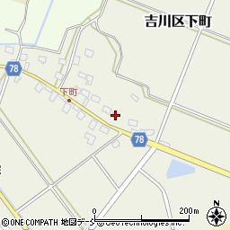 新潟県上越市吉川区下町912-1周辺の地図