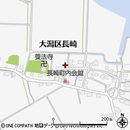 新潟県上越市大潟区長崎60周辺の地図