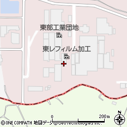 東洋新虹株式会社福島事業所周辺の地図