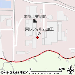 東レフィルム加工株式会社　福島工場周辺の地図