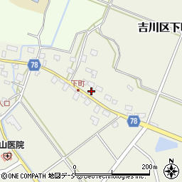 新潟県上越市吉川区下町870周辺の地図