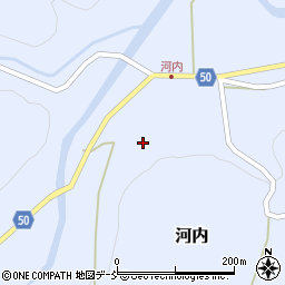 石川県鳳珠郡穴水町河内リ周辺の地図