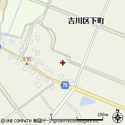 新潟県上越市吉川区下町940-3周辺の地図